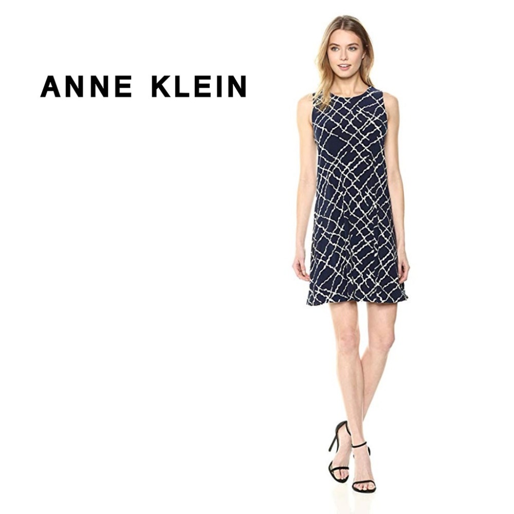 NWT Anne Klein Women's Sleeveless Swing Dress